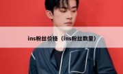 ins粉丝价格（ins粉丝数量）
