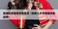 美国服务器提供商是谁（美国十大顶级服务器品牌）