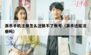 派币手机注册怎么注销不了账号（派币还能注册吗）