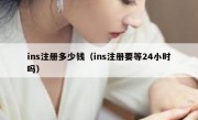 ins注册多少钱（ins注册要等24小时吗）