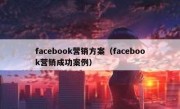 facebook营销方案（facebook营销成功案例）