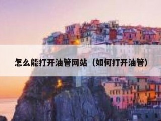 怎么能打开油管网站（如何打开油管）