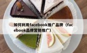 如何利用facebook推广品牌（facebook品牌营销推广）