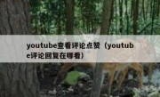 youtube查看评论点赞（youtube评论回复在哪看）