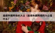 连接外国网络的入口（连接外国网络的入口是什么）