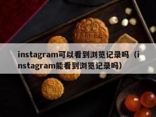instagram可以看到浏览记录吗（instagram能看到浏览记录吗）