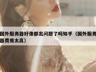 国外服务器好像都出问题了吗知乎（国外服务器费用太高）