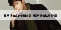 派币钱包怎么创建会员（派币钱包注册教程）