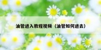 油管进入教程视频（油管如何进去）