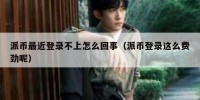 派币最近登录不上怎么回事（派币登录这么费劲呢）