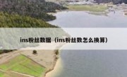 ins粉丝数据（ins粉丝数怎么换算）