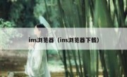 ins浏览器（ins浏览器下载）