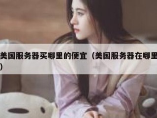 美国服务器买哪里的便宜（美国服务器在哪里）