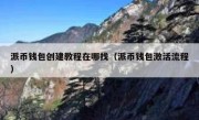 派币钱包创建教程在哪找（派币钱包激活流程）