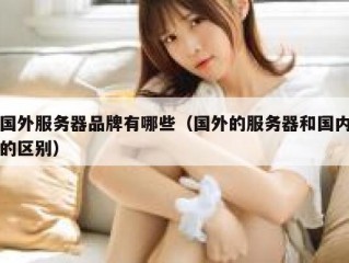 国外服务器品牌有哪些（国外的服务器和国内的区别）