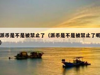 派币是不是被禁止了（派币是不是被禁止了呢）