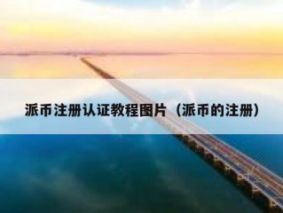 派币注册认证教程图片（派币的注册）