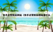 快手点赞粉丝网站（快手点赞粉丝网站是什么）