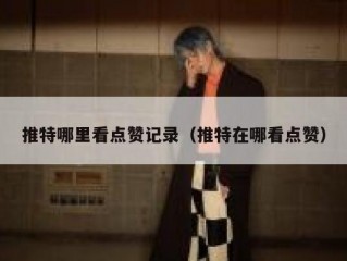 推特哪里看点赞记录（推特在哪看点赞）