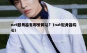 nat服务器有哪些网站?（nat服务器购买）
