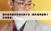 国外服务器软件排名前十名（国外服务器哪个好用便宜）