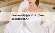 facebook年收入2019（facebook营业收入）