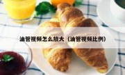 油管视频怎么放大（油管视频比例）