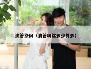 油管涨粉（油管粉丝多少算多）