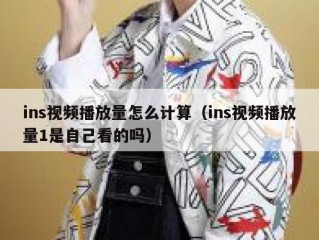ins视频播放量怎么计算（ins视频播放量1是自己看的吗）