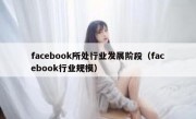 facebook所处行业发展阶段（facebook行业规模）