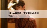 tiktok赚钱吗（可以靠tiktok赚钱吗）
