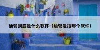 油管到底是什么软件（油管是指哪个软件）