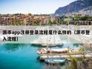派币app注册登录流程是什么样的（派币登入流程）