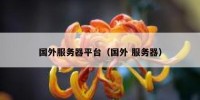 国外服务器平台（国外 服务器）