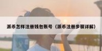 派币怎样注册钱包账号（派币注册步骤详解）