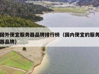 国外便宜服务器品牌排行榜（国内便宜的服务器品牌）