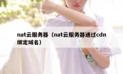 nat云服务器（nat云服务器通过cdn绑定域名）