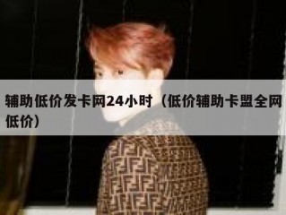 辅助低价发卡网24小时（低价辅助卡盟全网低价）