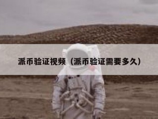 派币验证视频（派币验证需要多久）