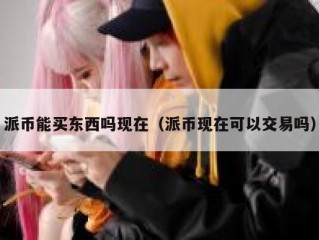 派币能买东西吗现在（派币现在可以交易吗）