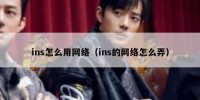 ins怎么用网络（ins的网络怎么弄）
