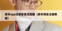 派币app注册登录流程图（派币钱包注册教程）