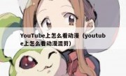 YouTube上怎么看动漫（youtube上怎么看动漫混剪）