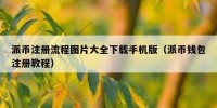 派币注册流程图片大全下载手机版（派币钱包注册教程）
