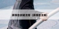 派钱包创建流程（派钱包注册）