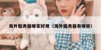 海外服务器哪家好用（海外服务器有哪些）