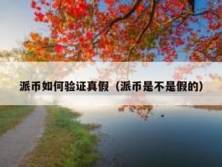 派币如何验证真假（派币是不是假的）