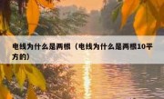 电线为什么是两根（电线为什么是两根10平方的）