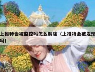 上推特会被监控吗怎么解除（上推特会被发现吗）
