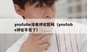 youtube没有评论区吗（youtube评论不见了）